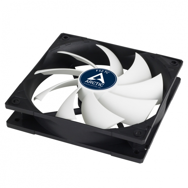 Imagine Ventilator pentru carcasa 120mm senzor temperatura, Arctic F12 TC